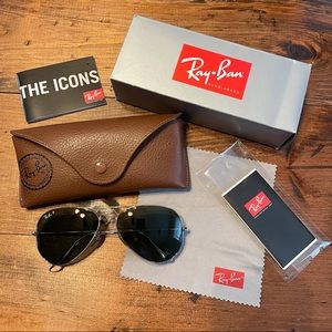 Ray-Ban Polarized Aviator Sunglasses